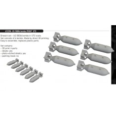 1/72 US 500lb Bombs
