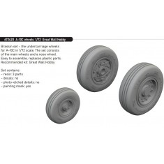 1/72 A-10C Wheels for Great Wall Hobby kits