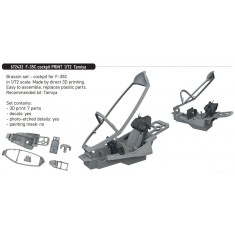 1/72 F-35C Lightning II 3D Cockpit set for Tamiya kits