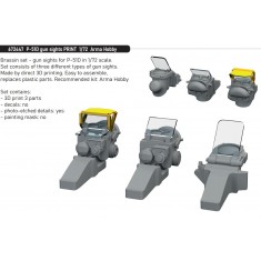 1/72 P-51D Mustang Gun Sights for Arma Hobby kits