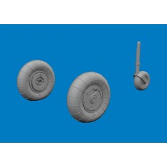 1/72 Bf 109K-4 Wheels for Eduard kits