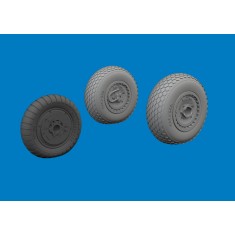 1/72 Me 262 Wheels for Arma Hobby Kits