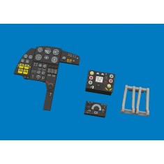 1/72 Mosquito PR Mk. XVI Dashboard and Seatbelts for Special Hobby kits