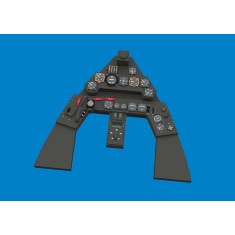 1/72 Fw 190D Pre-painted Dashboard and Steelbelts for IBG kits
