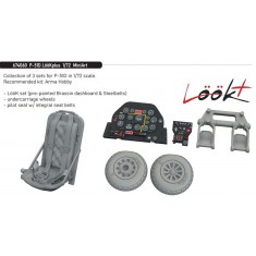 1/72 P-51D Mustang Detail Parts for Arma Hobby kits