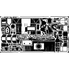 Photoetch for 1/72 Fiat BR-20 for Italeri kit