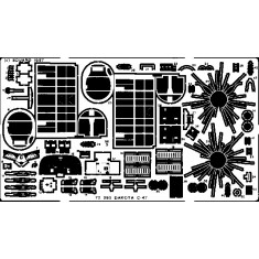 Photoetch for 1/72 Douglas C-47 Skytrain for Italeri kit
