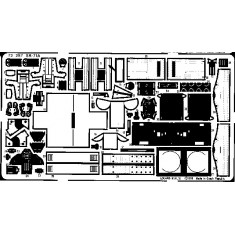 Photoetch for 1/72 SR-71A Blackbird for Academy kit