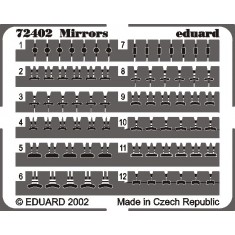 Photoetch for 1/72 Mirrors