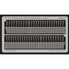Photoetch for 1/72 Vickers Wellington Mk.I /Mk.III Landing Flaps for Trumpeter k