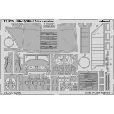 1/72 Mikoyan MiG-15/MiG-15Bis Exterior Detail Set for Eduard kits