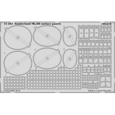 1/72 Short Sunderland Mk.III Surface Panels Detail-up set for Italeri kit