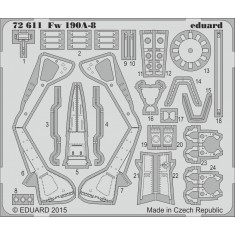 1/72 Focke-Wulf Fw 190A-8 Exterior Detail Set for Eduard kit (1 PE sheet)