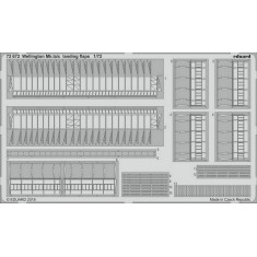1/72 Vickers Wellington Mk.Ia/C Landing Flaps Detail-up Set for Airfix kits