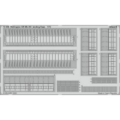 1/72 Wellington Gr Mk.VIII Landing Flaps Detail set for Airfix kits