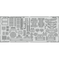 1/72 Lockheed Martin F-35B Lightning II Canopy & Undercarriage Detail Set for Italeri