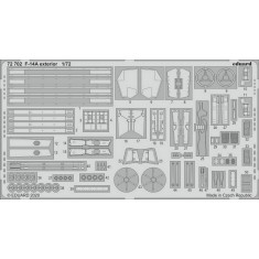 1/72 Grumman F-14A Tomcat Exterior Detail Set for Academy kits