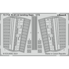1/72 Kawasaki Ki-61-Id Landing Flaps Detail Set for Tamiya kits