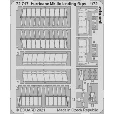 1/72 Hawker Hurricane Mk.IIc Landing Flaps Detail parts for Zvezda kits