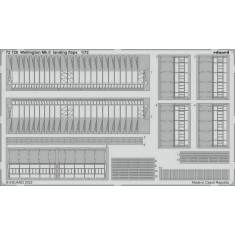 1/72 Vickers Wellington Mk.II Landing Flaps Detail set for Airfix kits