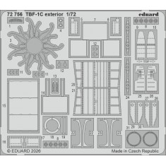 1/72 TBF-1C Exterior PE set for Hobby Boss kits