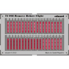 Colour Photoetch for 1/72 Remove Before Flight 