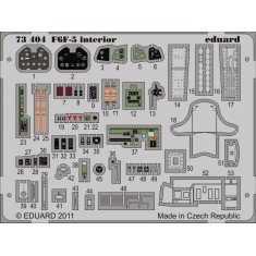 1/72 Grumman F6F-5 Hellcat Interior Detail Set for Dragon/Cyber Hobby kit
