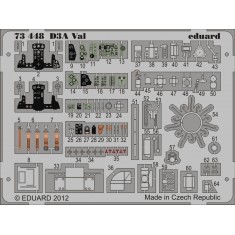 1/72 Aichi D3A Val Detail Set for Cyber Hobby kit