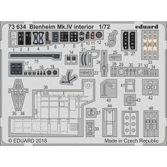 1/72 Blenheim Mk.IV Interior Detail Set for Airfix kits