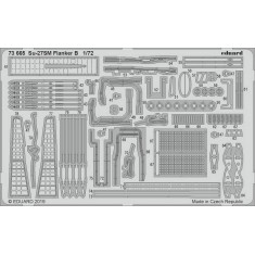 1/72 Sukhoi Su-27SM Flanker B Detail Set for Zvezda kits