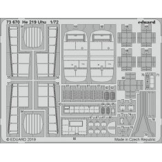 1/72 Heinkel He 219 Uhu Detail Set for Dragon Models (2 sheets)