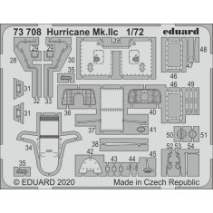 1/72 Hawker Hurricane Mk.IIc Detail Set for Arma Hobby kits