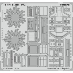 1/72 North American B-25B Mitchell Detail Set for Airfix kits