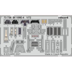 1/72 Messerschmitt Bf 109E-4 Detail Set for Special Hobby kits