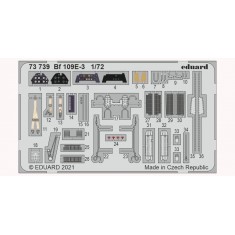 1/72 Messerschmitt Bf 109E-3 Detail Set for Special Hobby kits