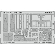 1/72 Arado Ar 234B Detail Set for Hobby 2000/Dragon kits