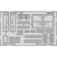 1/72 Arado Ar 234C Detail set for Hobby 2000/Dragon kits