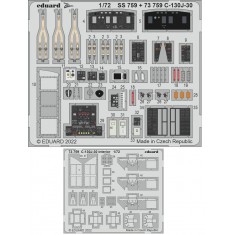1/72 Lockheed Martin C-130J-30 Super Hercules Interior Detail Set for Zvezda kits