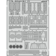 1/72 Vickers Wellington Mk.II Detail set for Airfix kits