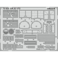 1/72 Fiat CR.32 Photo-etched set for Italeri kits