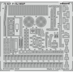 1/72 F-15J MSIP Eagle PE set for Fine Molds kits
