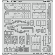 1/72 F-35B Lightning II Detail set for Tamiya kits