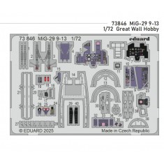 1/72 Mikoyan MiG-29 9-13 PE parts for Great Wall Hobby kits