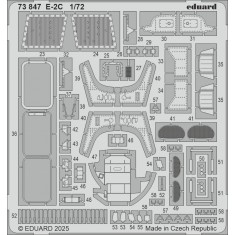 1/72 Grumman E-2C Hawkeye PE parts for Heller kits