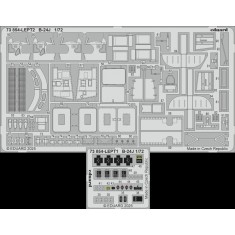 1/72 B-24J Liberator Detail parts (PE) for Hasegawa kits