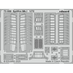 1/72 Spitfire Mk.I Photo-etched set for IBG kits