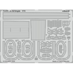 1/72 Junkers Ju 52/3mg4e Transport Aircraft PE Detail Set for Airfix Kit