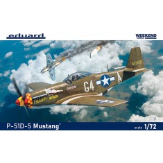 1/72 WWII US P-51D-5 Mustang Fighter Aircraft [Weekend Edition]