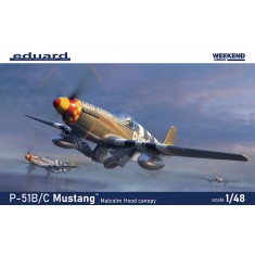 1/48 P-51B/C Mustang Malcolm Hood Canopy [Weekend Edition]