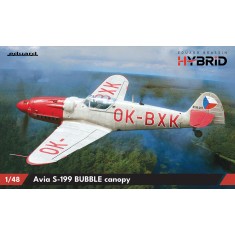1/48 Avia S-199 Single Engine Fighter with Bubble Canopy [HYBRID Edition]